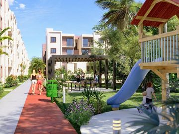 DEPARTAMENTO DE 2 RECAMARAS EN CANCÚN SOBRE LA AV. HUAYACAN
