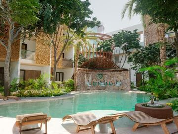 Estudio en Venta en Tulum con Plunge Pool E Internet de Fibra Óptica