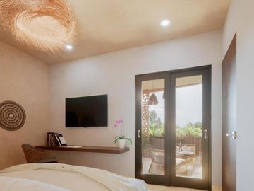 Estudio en Venta en Tulum con Plunge Pool E Internet de Fibra Óptica