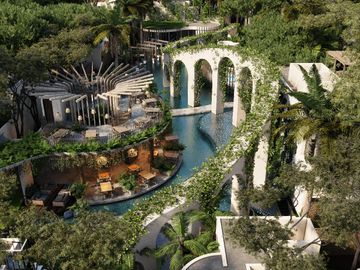 VILLA DE 3 PLANTAS EN TULUM 3 HABITACIONES 3 BAÑOS