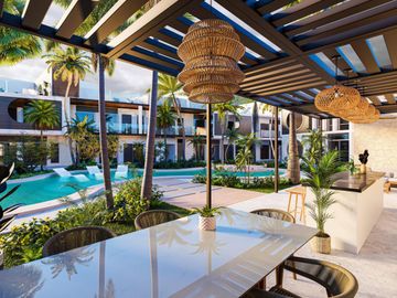 Preventa de Departamento en Cozumel con Jardín 2 habitaciones|cerca del mar!