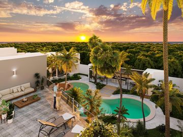 Preventa de Departamento en Cozumel con Jardín 2 habitaciones|cerca del mar!