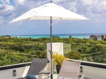 Estudio con vista al mar en venta Playa del Carmen Quinta Avenida