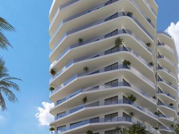 DEPARTAMENTO DE 3 HABITACIONES FRENTE AL MAR Y CLUB DE PLAYA EN COSTA MUJERES