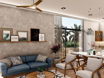 PentHouse 2 Habitaciones en BACALAR con Jacuzzi vista a la Laguna