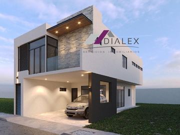 Fraccionamiento Alamosur -CARRETERA NACIONAL- Casa en Venta Santiago N.L.