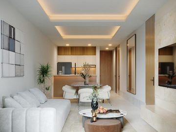 Venta Exclusivo Departamento Puerto Cancun 2 Hab Gym Jacuzzi Alberca Golf Grill