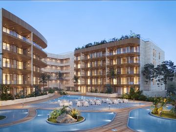 Venta Exclusivo Departamento Puerto Cancun 2 Hab Gym Jacuzzi Alberca Golf Grill