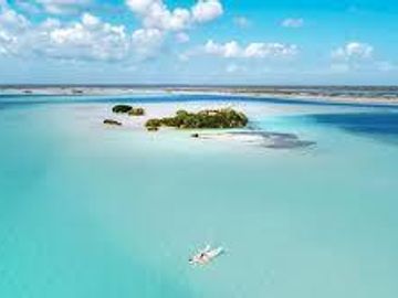 Villa en Bacalar de dos recamaras con vista a la laguna