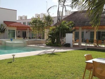 CASA DE 2 HABITACIONES EN VENTA EN CANCUN CON ALBERCA