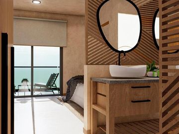 DEPARTAMENTO DE 2 HABITACIONES Y 2 BAÑOS EN EL CENTRO DE PLAYA DEL CARMEN