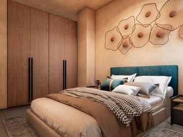 DEPARTAMENTO DE 2 HABITACIONES Y 2 BAÑOS EN EL CENTRO DE PLAYA DEL CARMEN