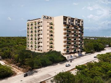 DEPARTAMENTO DE 2 HABITACIONES Y 2 BAÑOS EN EL CENTRO DE PLAYA DEL CARMEN