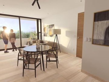 DEPARTAMENTO EN VENTA 2 HABITACIONES EN CANCUN EXCELENTE UBICACION Y PRECIO