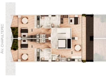 DEPARTAMENTO EN ROMA NORTE