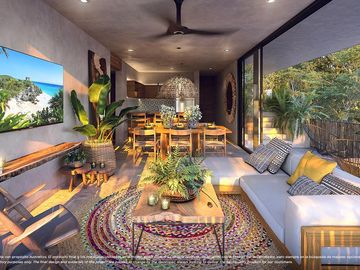 Penthouse estudio, ENCANTADORAS  AMENIDADES, ASOMBROSA VISTA Tulum