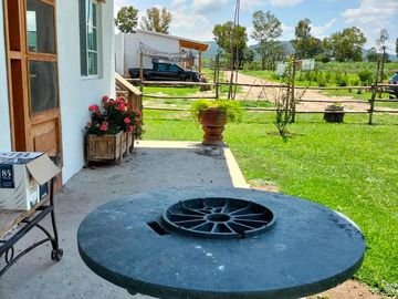 Rancho en la entrada de Tequisquiapan