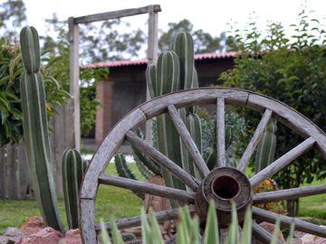 Rancho en la entrada de Tequisquiapan