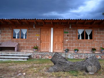 Rancho en la entrada de Tequisquiapan