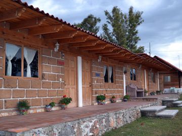 Rancho en la entrada de Tequisquiapan