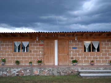 Rancho en la entrada de Tequisquiapan