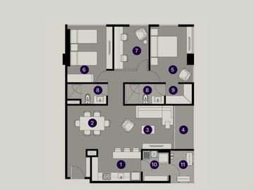 DEPARTAMENTO EN VENTA VALLE PONIENTE $5,724,496