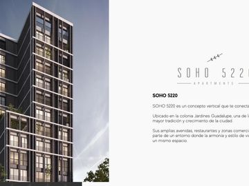 Departamento en venta Estancia SOHO guadalupe