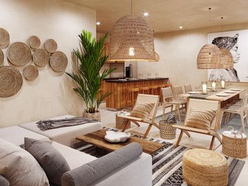 HERMOSO DEPTO 2 HAB |1ER PISO CON JARDÍN  | ALDEA ZAMA, TULUM