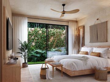 HERMOSO DEPTO 2 HAB |1ER PISO CON JARDÍN  | ALDEA ZAMA, TULUM