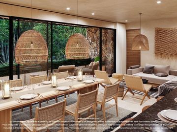 HERMOSO DEPTO 2 HAB |1ER PISO CON JARDÍN  | ALDEA ZAMA, TULUM