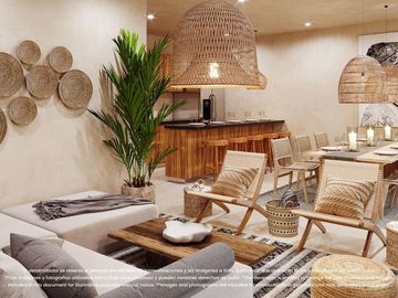HERMOSO DEPTO 2 HAB |1ER PISO CON JARDÍN  | ALDEA ZAMA, TULUM