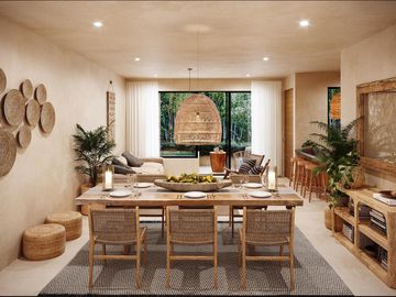 HERMOSO DEPTO 2 HAB |1ER PISO CON JARDÍN  | ALDEA ZAMA, TULUM