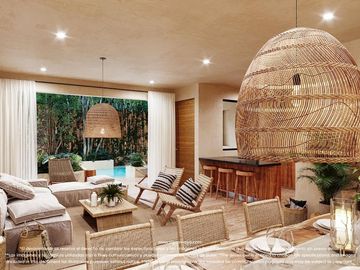 HERMOSO DEPTO 2 HAB |1ER PISO CON JARDÍN  | ALDEA ZAMA, TULUM