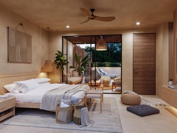 HERMOSO DEPTO 2 HAB |1ER PISO CON JARDÍN  | ALDEA ZAMA, TULUM