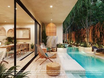 HERMOSO DEPTO 2 HAB |1ER PISO CON JARDÍN  | ALDEA ZAMA, TULUM