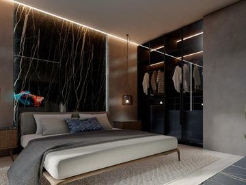 Departamento de una habitacion en venta en el centro de Playa del Carmen