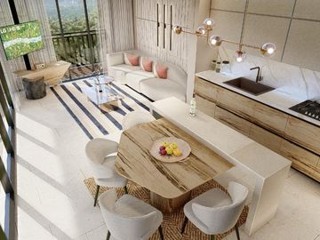 Departamento de una habitacion en venta en el centro de Playa del Carmen