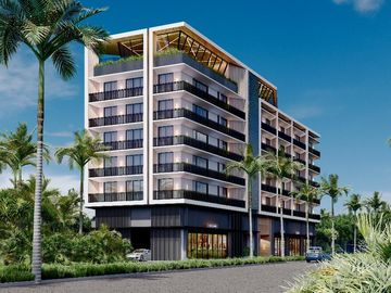 Departamento de una habitacion en venta en el centro de Playa del Carmen