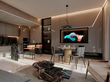 Departamento de una habitacion en venta en el centro de Playa del Carmen
