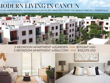 Departamento en Cancún