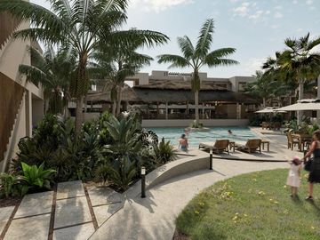 Departamento en venta de 2 recámaras en Arekas Residencial Flamingos