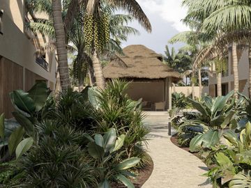 Departamento en venta de 2 recámaras en Arekas Residencial Flamingos