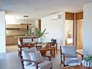 Departamento en venta de 2 recámaras en Arekas Residencial Flamingos