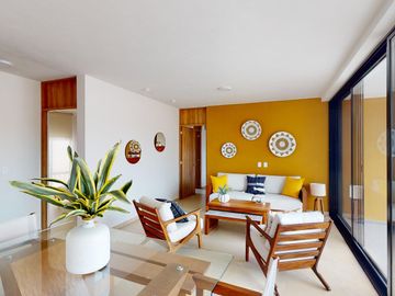 Departamento en venta de 2 recámaras en Arekas Residencial Flamingos