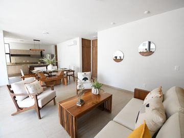 Departamento en venta de 2 recámaras en Arekas Residencial Flamingos