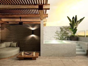 PREVENTA de Departamento Penthouse Equipado para INVERSIÓN en Playa del Carmen