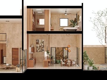 Casa de 3 recámaras en venta en Temozón Norte