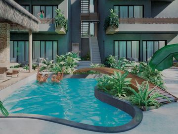 DEPARTAMENTO DE 1 RECÁMARA EN DESARROLLO EXCLUSIVO EN TULUM