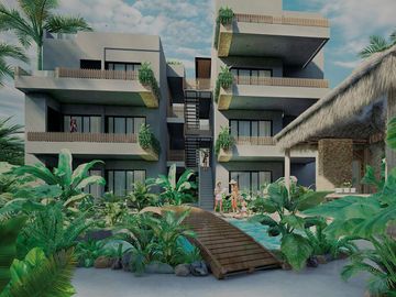 DEPARTAMENTO DE 1 RECÁMARA EN DESARROLLO EXCLUSIVO EN TULUM