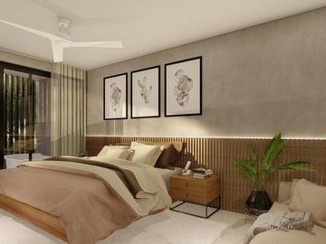 DEPARTAMENTO DE 2 HABITACIONES CON JACUZZI, GYM Y BAR EN CANCUN